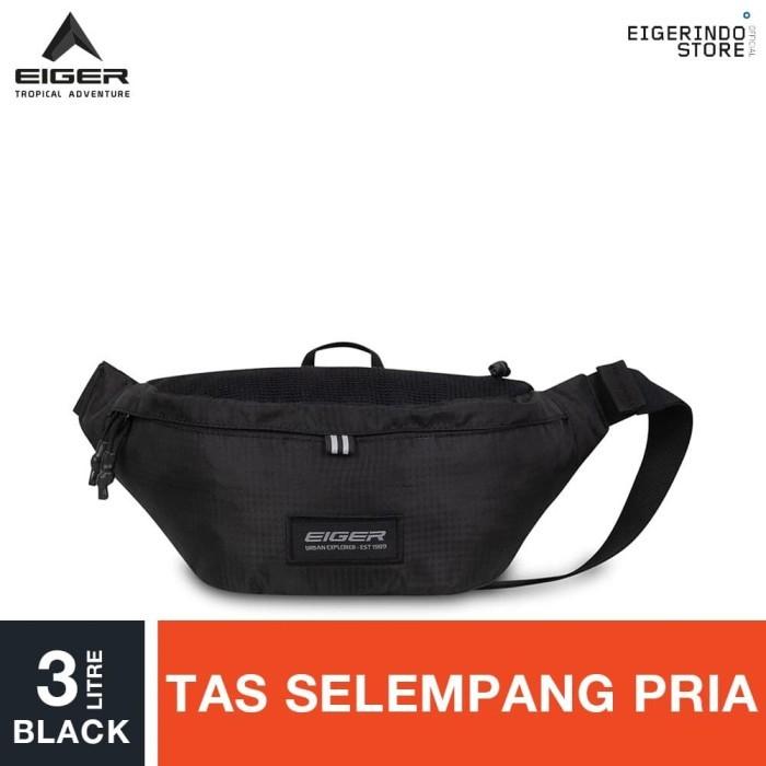 C0 p0 Eiger Riding Emissary Waist Bag 3L - Black