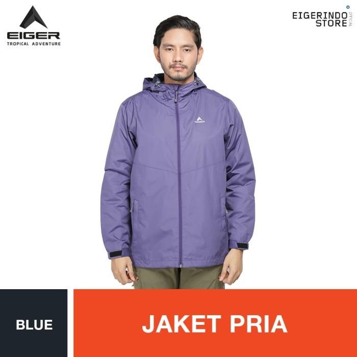 p0 Eiger Vulcan Jacket - Blue / Jaket Pria