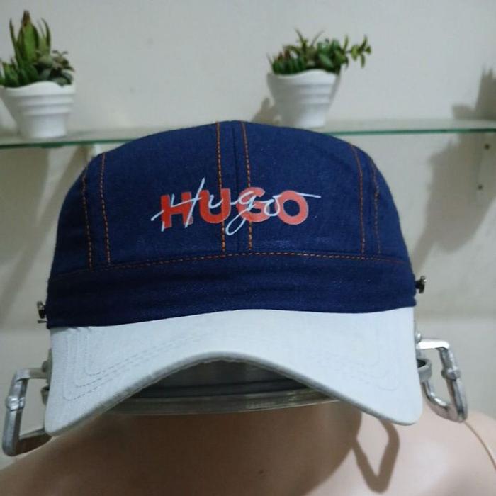 Topi  denim BEEN second prelove thrift seken brand original stelan besi embos