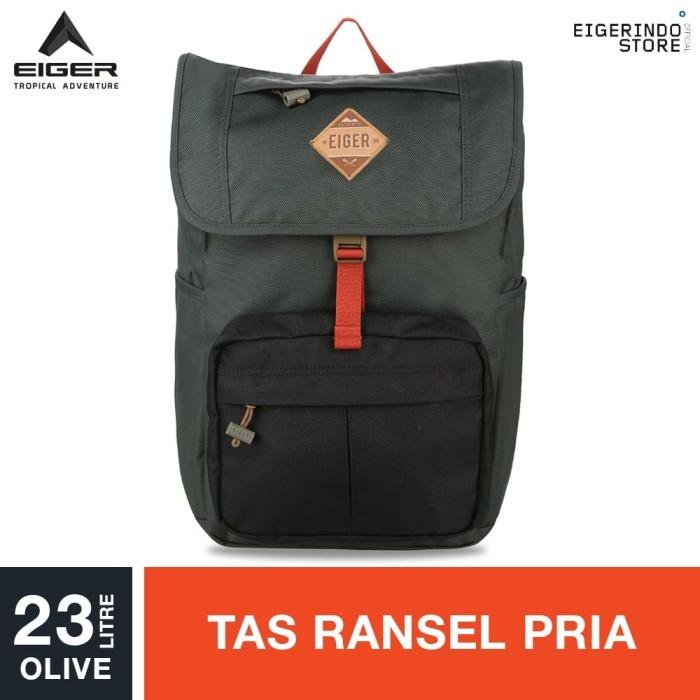 c0 p0 Eiger 1989 Caravel Daypack 23L - Olive