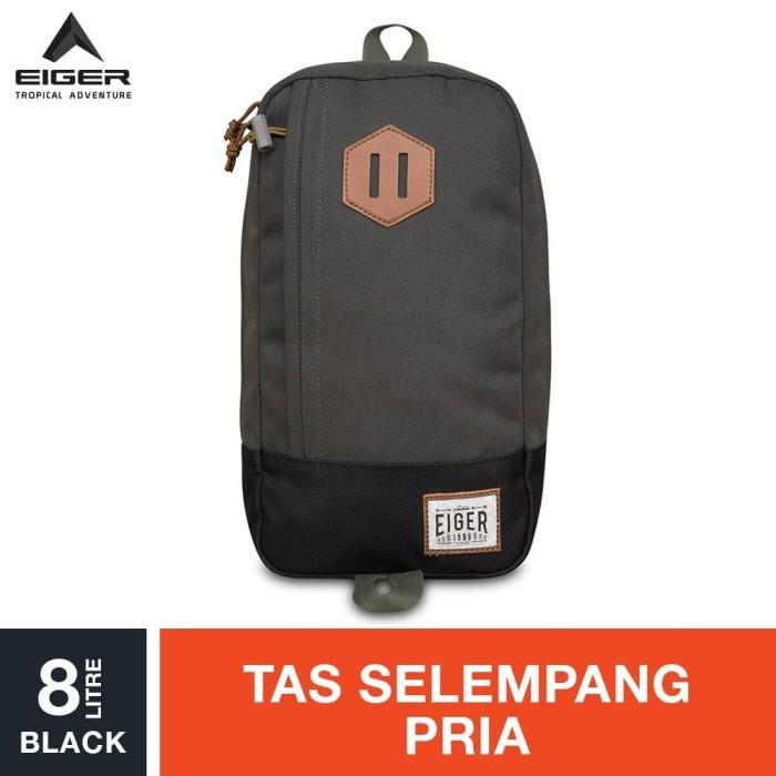C0 p0 Eiger 1989 Diario 2.0 Getaway Sling Bag 8L - Black