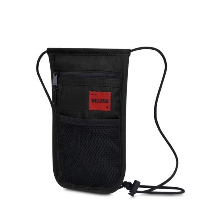 c0 Dompet Pria Bodypack Volarin Lanyard - Black