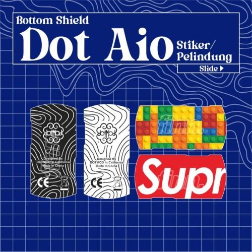 NEW Bottom Shield Pelindung stiker Dotaio v1 v2 Lite - tipe c