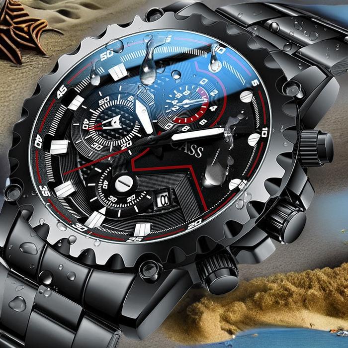 Jam Tangan Pria Original Mewah Mahal Watch Men's Full -Automatik Mekanik Tren Tren Olahraga Siswa Se