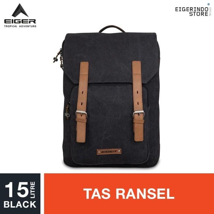 C0 p0 Eiger Riding Z-Legato 1.1 1A Basic Daypack - Black 15L