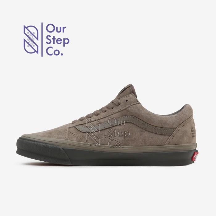 Sepatu Vans X Wtaps Old Skool Vault Og Lx Coyote Brown Black Original (Best Quality)
