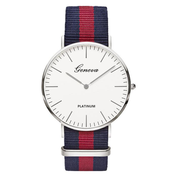 IMPORT Watch Men 2023 Top Brand Nylon Strap Sport Watches Mens Quartz Clock Fashion Ultra Slim Watch