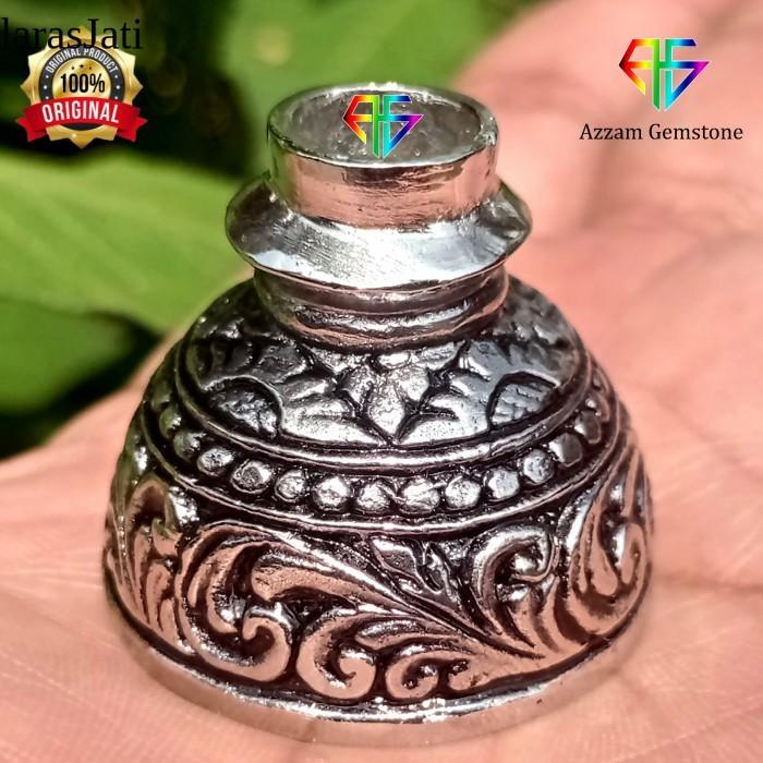 Mendak Keris Melayu Palembang Bugisan Besar Tebal Logam Coin antik