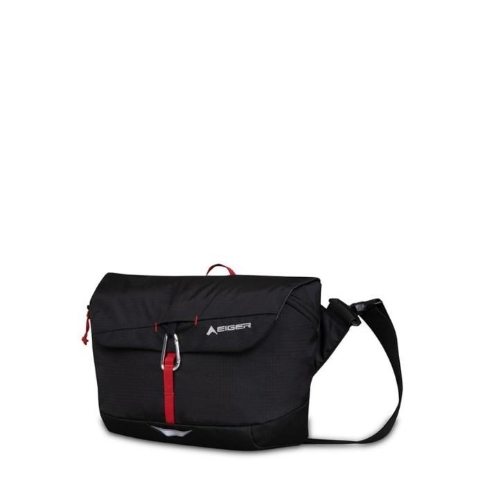 C0 checkout EIGER KANAWA 6 1Ftas selempang shoulder bag - Hitam - Hitam