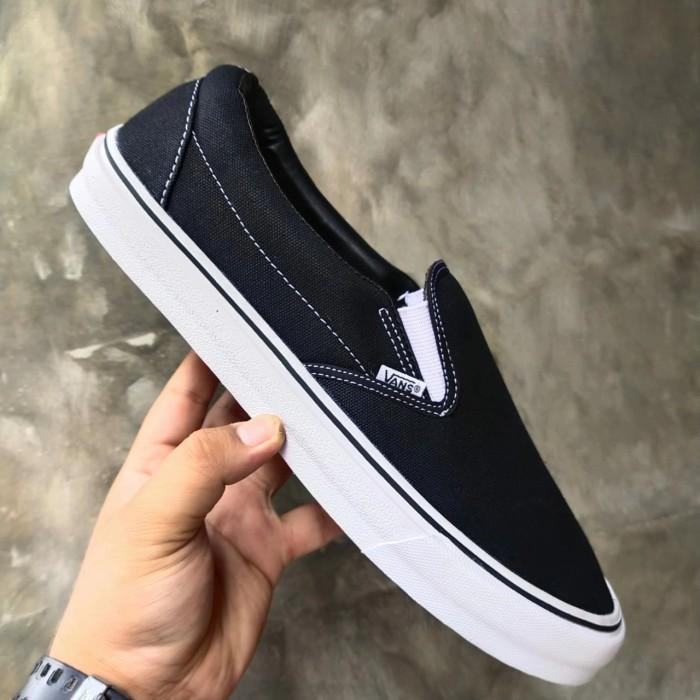 Sepatu Slip On Pria Ukuran Jumbo Vans Classic Big Size 45 46 (Best Quality)