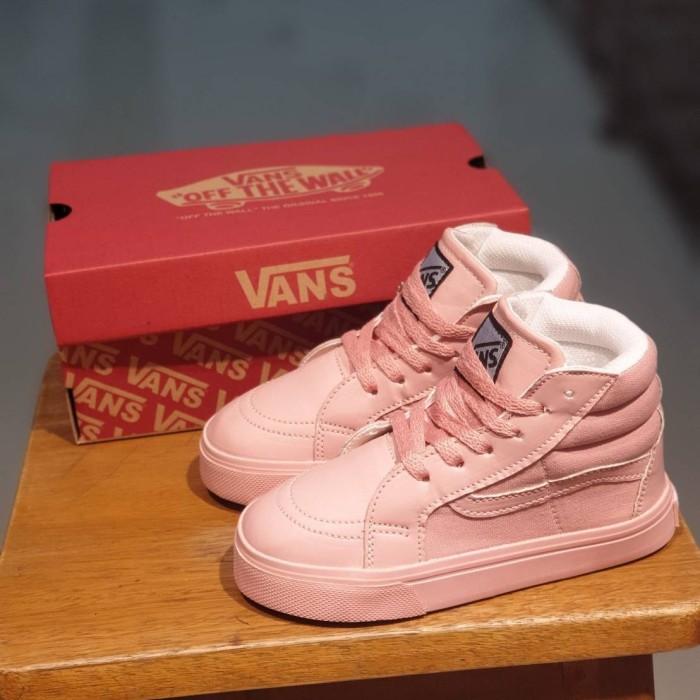 Sepatu Anak Vans Sk8 Peach (Best Quality)