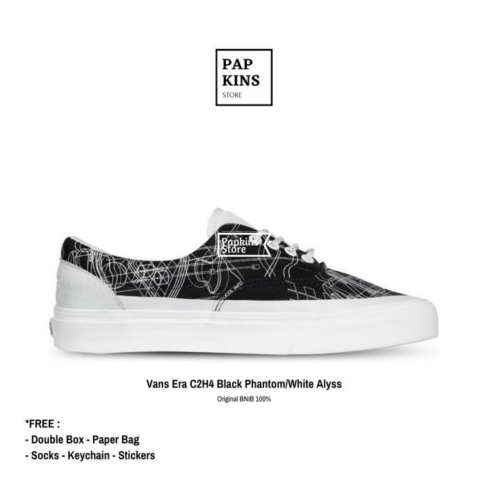 Sepatu Vans Original - Vans Era X C2H4 Black Phantom (Best Quality)