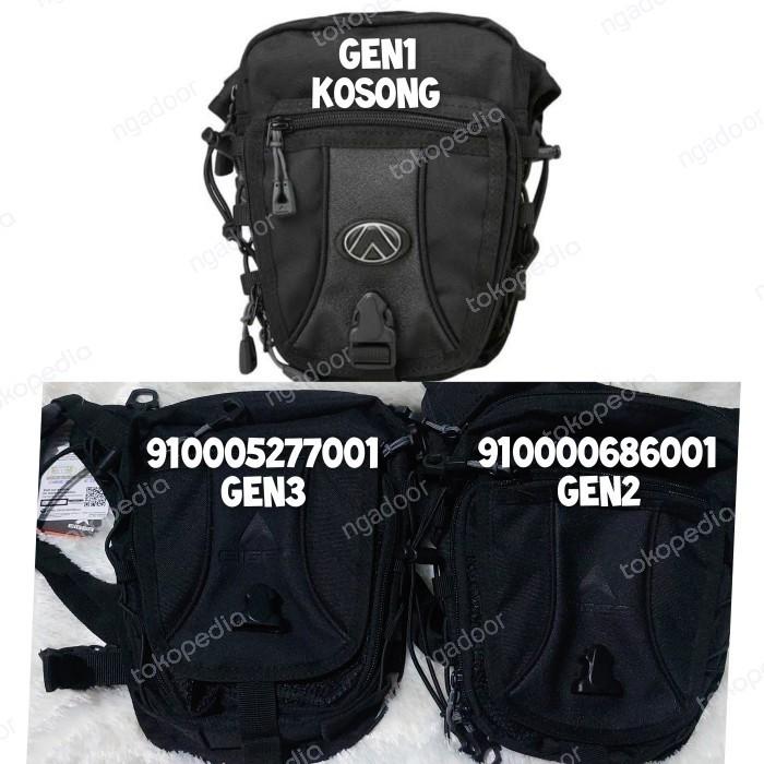 EIGER series T.PAHA HITAM 1A tas paha legpack leg pack selempang M