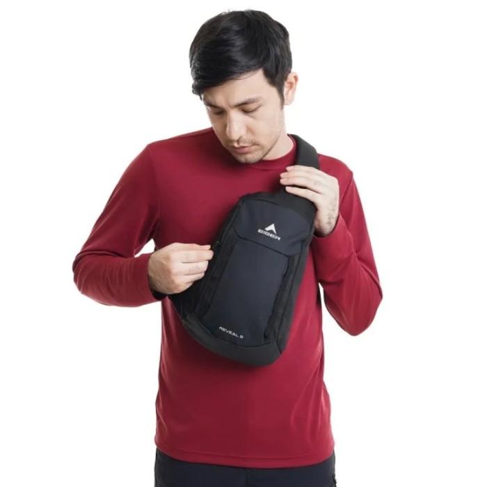 C0 EIGER Z-REVEAL SLING BAG 1F tas selempang slingbag