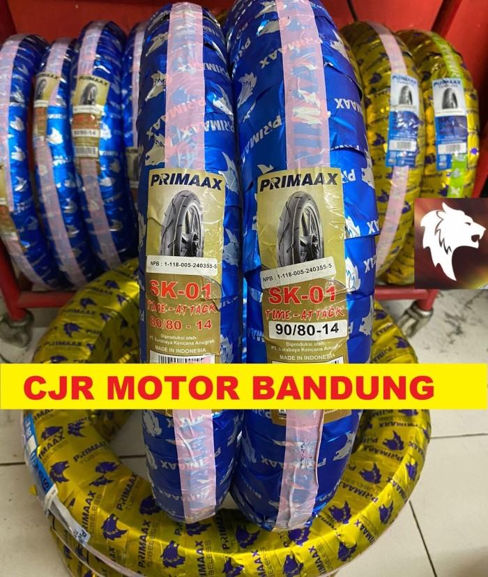 Ban Slick Tube Primaax Sk 01 80/80 90/80 Ring 14 Ban Donat Motor Matic