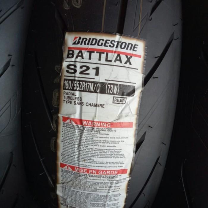 Ban Luar Battlax Bridgestone S 21 Ukuran 180/55-17 S21