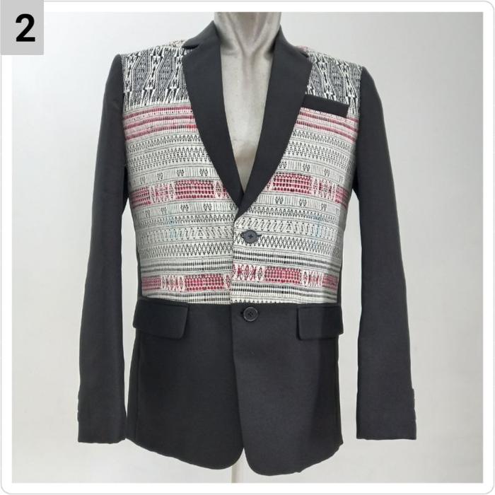Jas Batik Ulos Sadum Angkola / Jas Batik Formal Ulos Sumatera