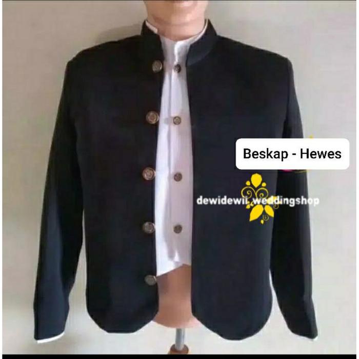 (DS) Beskap Hewes / Beskap Among Tamu (Sudah termasuk dalam putih)