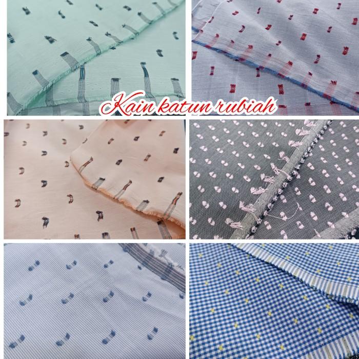 ADA kain katun rubiah bahan baju gamis dan koko
