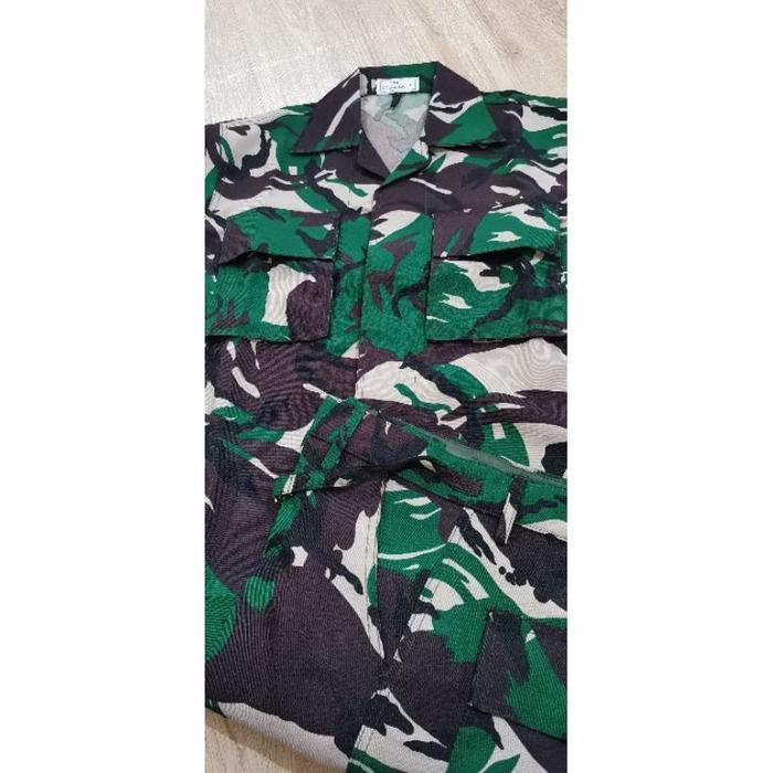 (RS) BAJU SERAGAM PDL TNI VELBET LBX VELBET WOL PREMIUM MALVINAS BAJU PDL LORENG TNI ANTI AIR