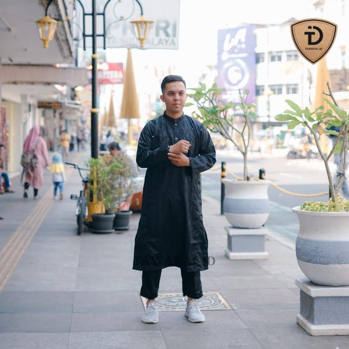 (RS) kurta Pakistan stelan / jubah / kurtah / kurta eksklusif TAWAKAL ID