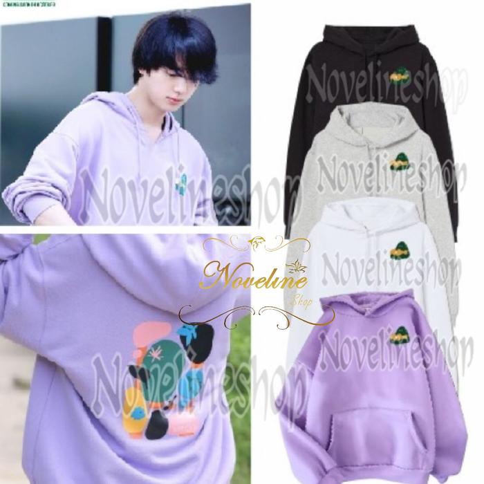 TDRM Terbaru HOODIE KPOP SWEATER BTS IN THE SOOP SEASON 2 SABLON DEPAN BELAKANG PREMIUM FLEECE JIN O