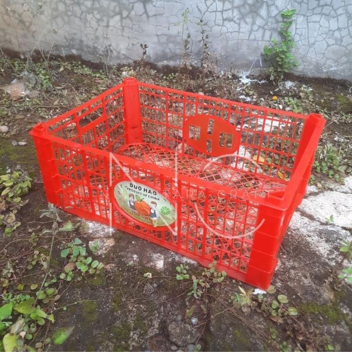KERANJANG BUAH BEKAS KERANJANG BUAH SERBAGUNA KERANJANG SUSUN RAK SUSUN PLASTIK