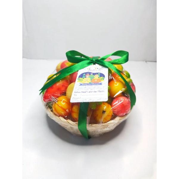 Kue lukchup mini thailand Hampers lebaran Hampers keranjang parcel buah mini idul fitri