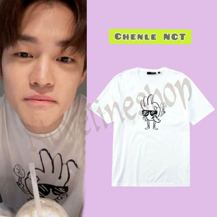 TDRM Terbaru TSHIRT KAOS KPOP NCT CHENLE VLIVE FREEHAND EDDY Murah Berkualitas