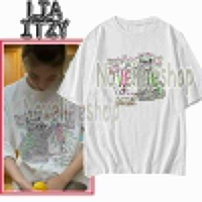 TDRM Terbaru [COD] KAOS ITZY LIA BAJU KPOP TSHIRT TEE KAOS WANITA & PRIA KAOS KATUN PREMIUM COTTON C