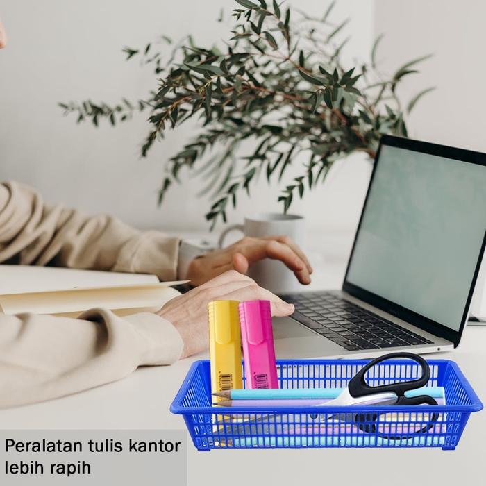 SHINPO Keranjang Plastik Kecil Persegi Panjang 30 CM Bakul Segi Astro Storage Kotak Penyimpanan SPO-