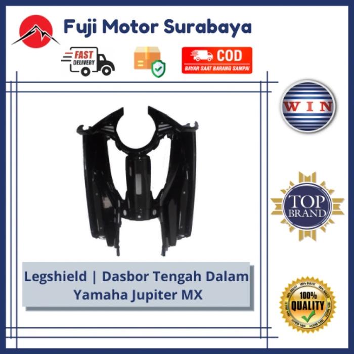 TDRM Terbaru Dasbor Jupiter MX Karbu 2005 2006 2007 2008 2009 2010 Hitam | legshield tengah dalam WI