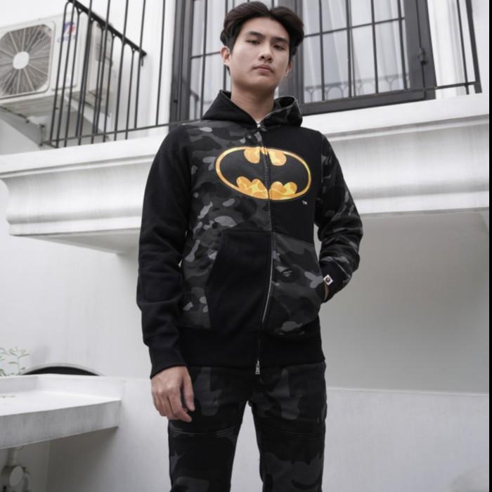 Bape X DC Batman Full ZIP Hoodie 100% Original