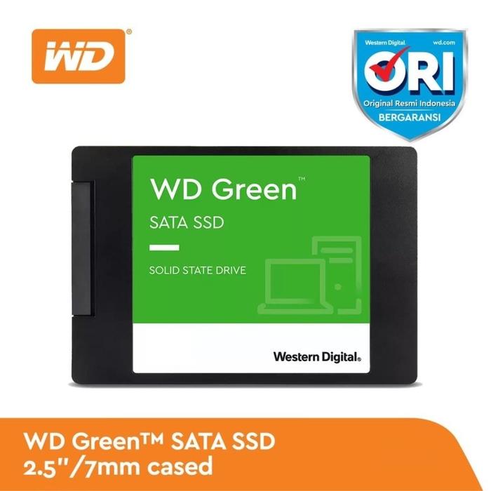 SSD WD Green 240GB 480GB 1TB 2TB - SSD Internal SATA