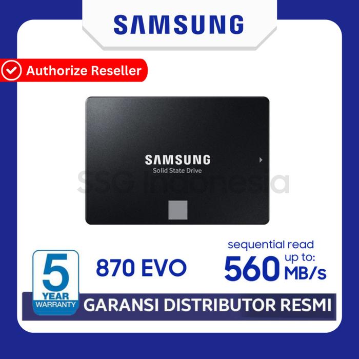 Samsung SSD 870 EVO 250GB / 500GB / 1TB SSD SATA SSD Internal SSD 2.5 SATA III SATA3 SATA 3 SSD 250G