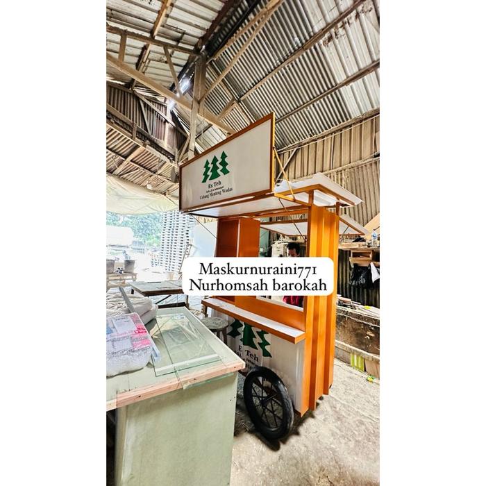 GEROBAK KONTAINER , GEROBAK JUALAN KONTAINER