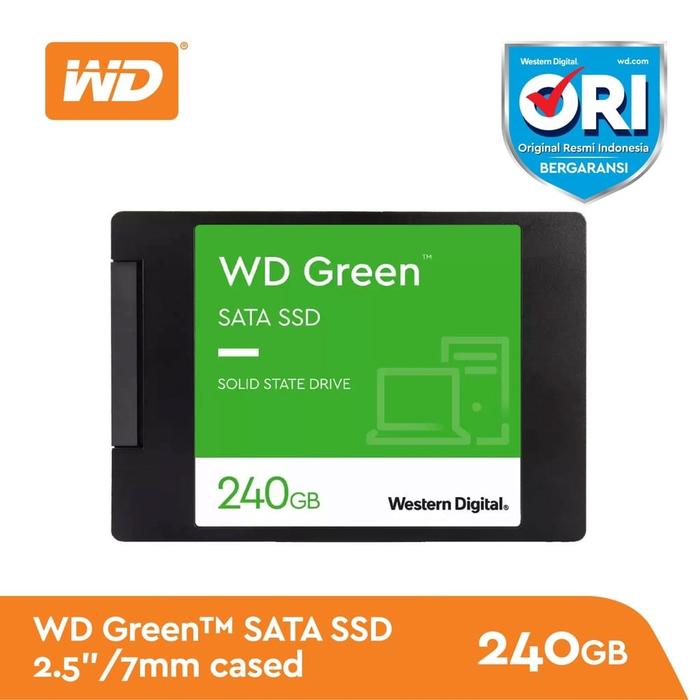 SSD WD Green 240GB - SSD Internal SATA