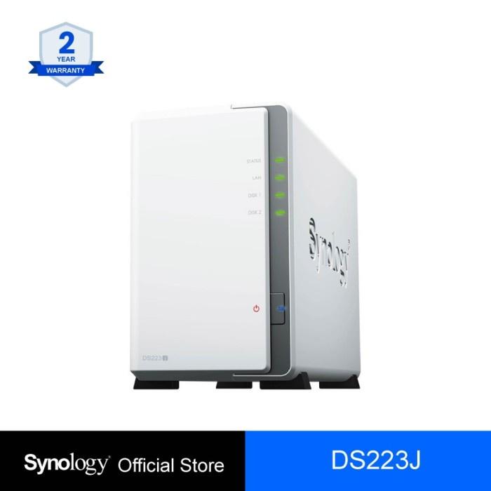 Synology DS223J DiskStation 2-BAY NAS Server Storage Cloud DS 223J