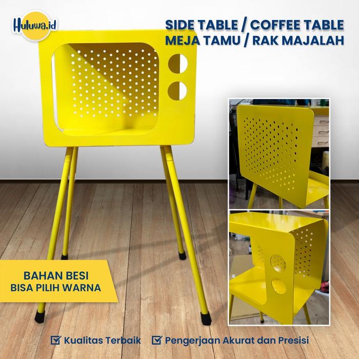 Side Table / Coffee Table / Meja Tamu / Rak Majalah