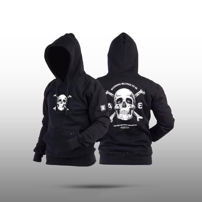 BBTU - SWEATER - HOODIE SKULL ARTWORK
