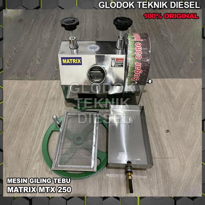 Mesin Gilingan Tebu Peras Sari Tebu Sugar Cane MTX250 MTX 250 A C ORIGINAL MATRIX