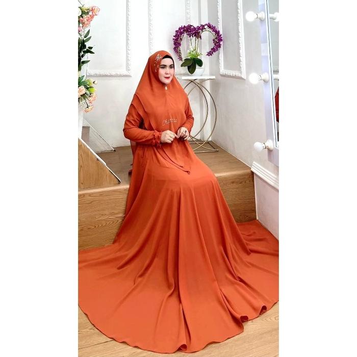 Anisa Series Gamis Syari Ceruty Babydoll Premium