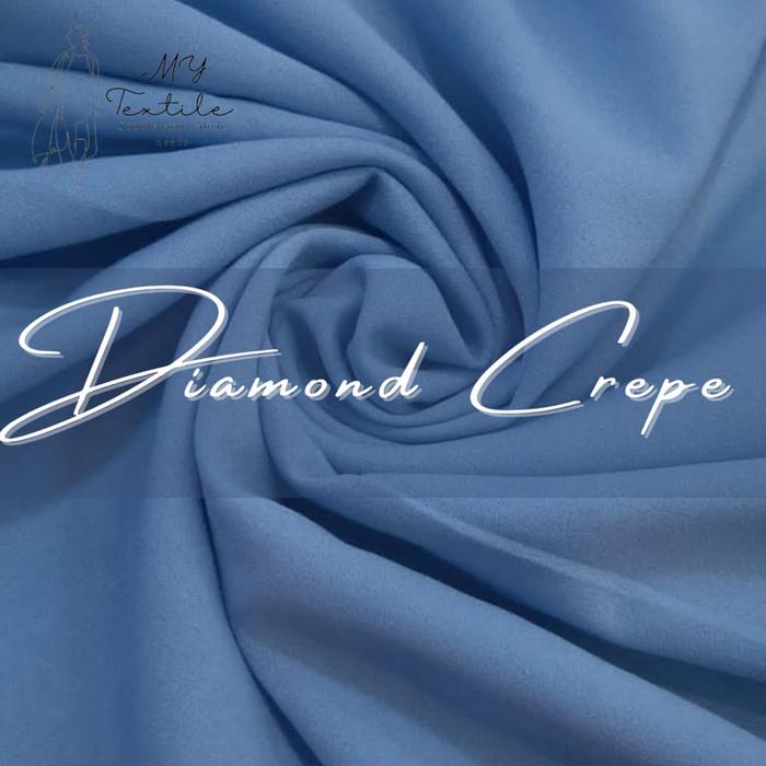 KAIN DIAMOND CREPE / DIAMOND ITALIANO GEORGETTE / DIAMOND ITALIANO / DIAMOND PREMIUM BAHAN JILBAB HI