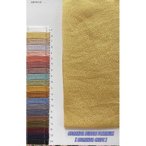 New! Kain Satin Crepe / Organza Bubble / Satin Kulit Jeruk