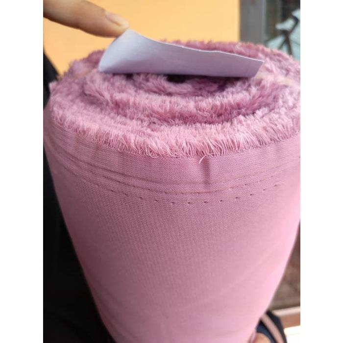 Bahan Kain Wolfis Lembut Murah / Kain Woolpeach / Kain Wolfis Grade A Meteran