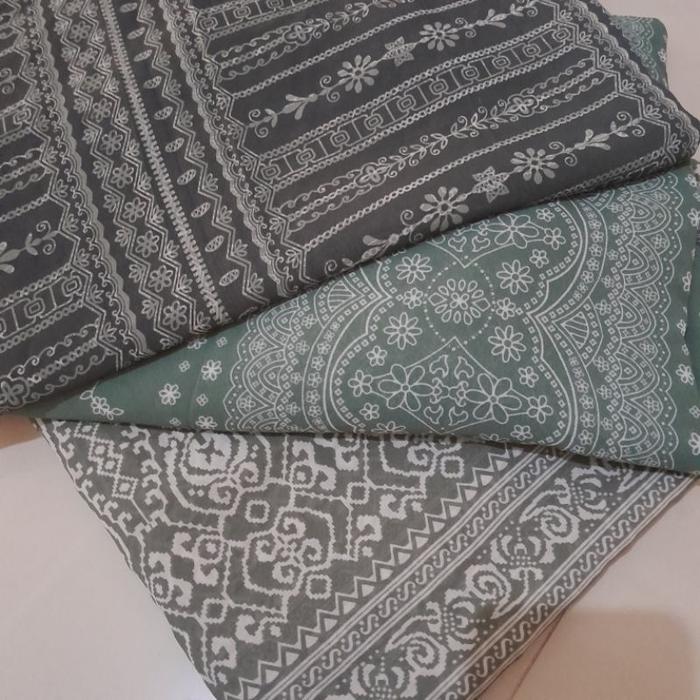 Kain Kiloan Ceruty Motif Etnik / Kain Kiloan Termurah