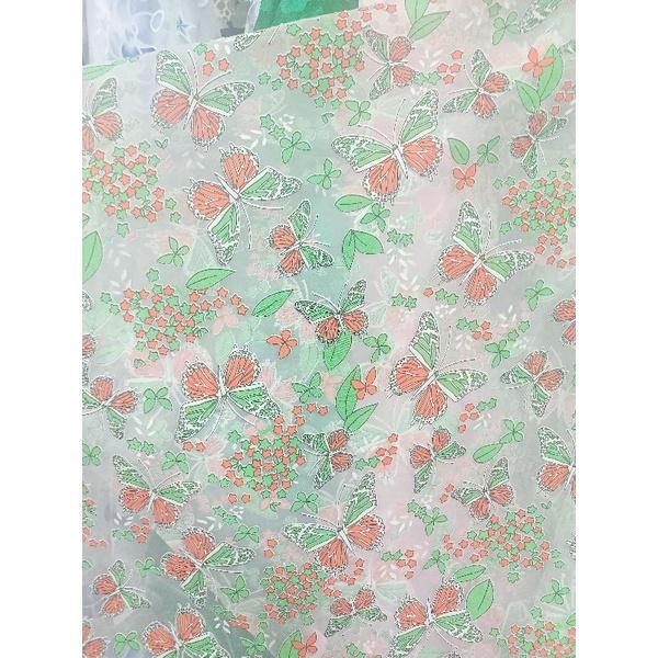 LIMITED EDITION!!! Bahan Organza Motif/Organza Bordir | Organza Motif Printing