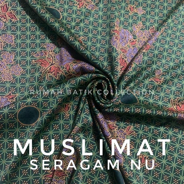 Kain Muslimat BSY dan Semi Sutra / Batik NU / Seragam NU