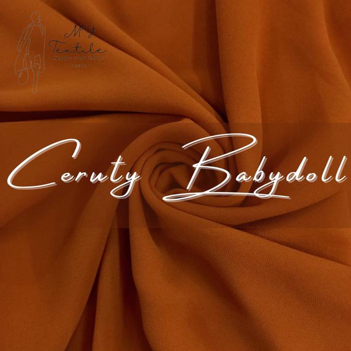 KAIN CERUTY BABYDOLL / KAIN SIFON CERUTY / KAIN CHIFFON CERUTY / CERUTI BAHAN PASHMINA PASMINA JILBA