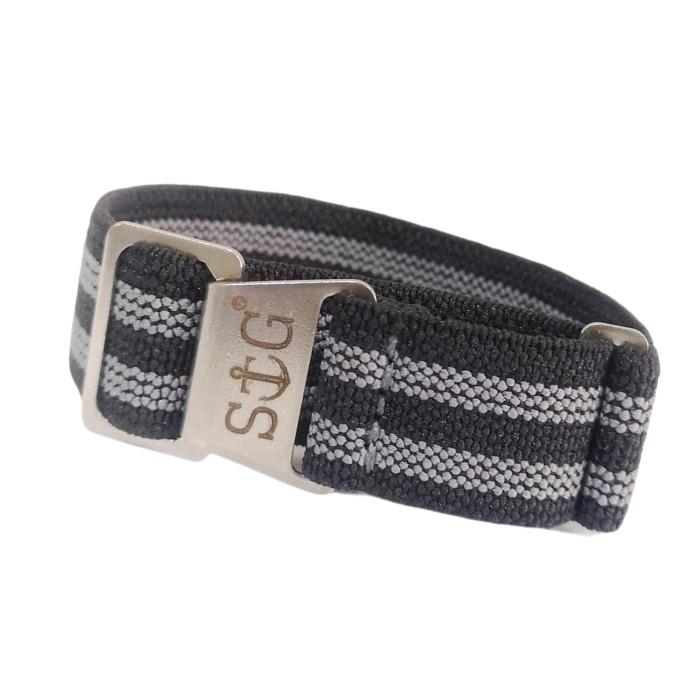 TerlarisModern- StrapGuy MN 20mm Black & Grey 03 (Steel)